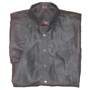 Gambiered Silk Custom shirts 