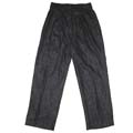Gambiered Silk womens trousers